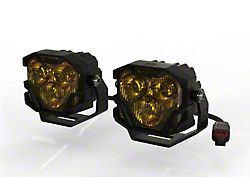 Morimoto 4Banger HXB LED Light Pods; Yellow Combo Beam (Universal; Some Adaptation May Be Required)