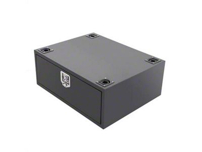 Smittybilt Security Storage Vault; Rear Lockable Storage Box (07-24 Jeep Wrangler JK & JL)