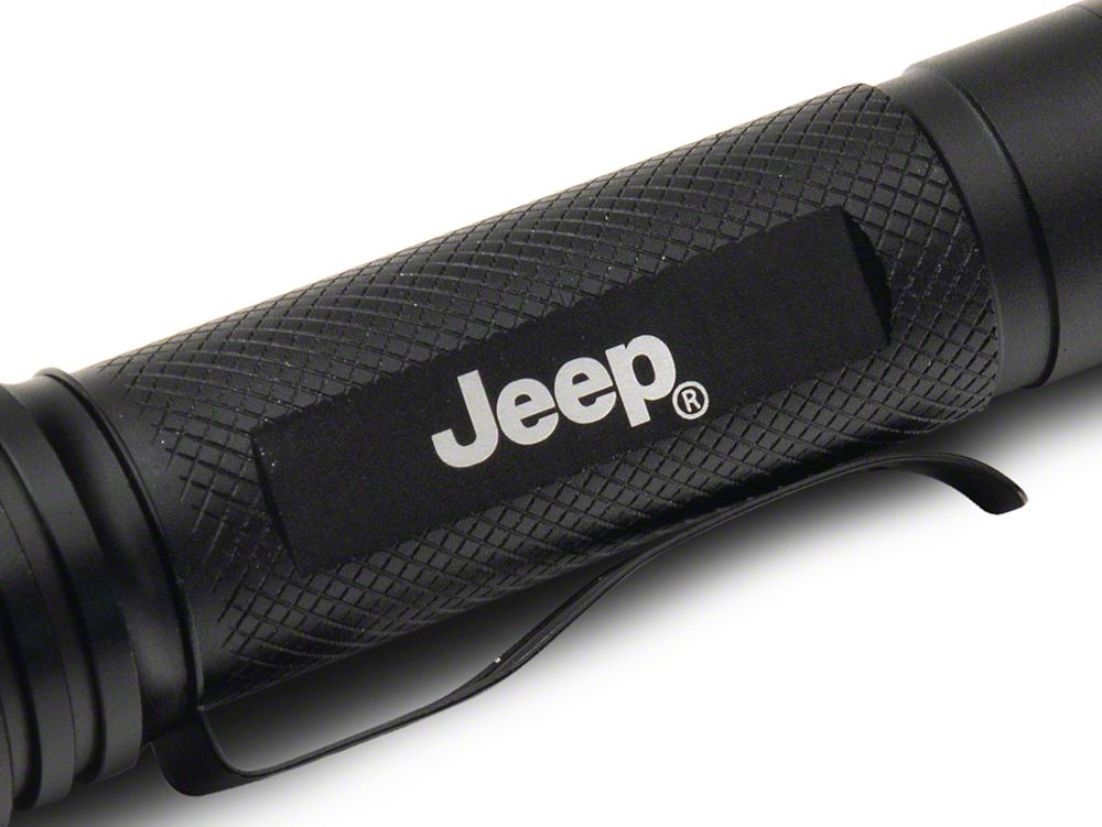 Jeep Licensed by RedRock Roll Bar Mounted Flashlight Holder with LED ...