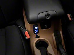Jeep Licensed by RedRock Dual USB 4.2 AMP Fast-Charger Rocker Switch with Jeep Logo (97-18 Jeep Wrangler TJ & JK)