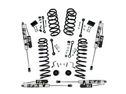 SuperLift 2.50-Inch Dual Rate Coil Suspension Lift Kit with Fox 2.0 Reservoir Shocks (18-22 Jeep Wrangler JL 4-Door, Excluding 4xe & Rubicon 392)