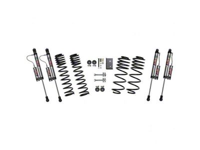 SkyJacker 2.50-Inch Dual Rate Long Travel Suspension Lift Kit with ADX 2.0 Remote Reservoir Shocks (97-06 Jeep Wrangler TJ)