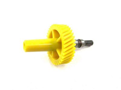 35-Tooth Speedometer Gear; Short Shaft; Yellow (97-06 Jeep Wrangler TJ)