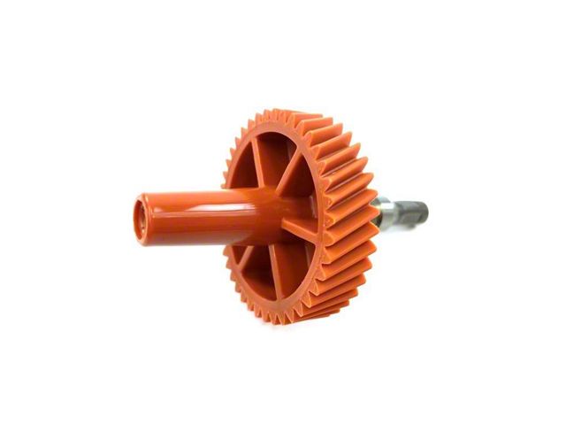 40-Tooth Speedometer Gear; Short Shaft; Orange (97-06 Jeep Wrangler TJ)
