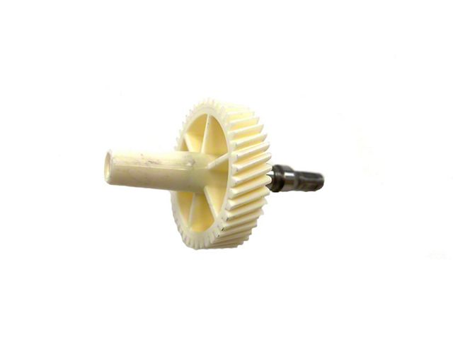 42-Tooth Speedometer Gear; Short Shaft; White (97-06 Jeep Wrangler TJ)
