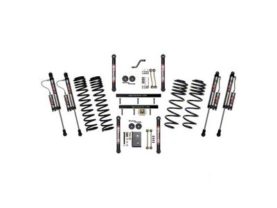 SkyJacker 4-Inch Dual Rate Long Travel Suspension Lift Kit with ADX 2.0 Remote Reservoir Shocks (97-06 Jeep Wrangler TJ)
