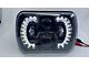 Empire Offroad LED 5x7-Inch Predator Series LED Headlights; Black Housing; Clear Lens (84-01 Jeep Cherokee XJ)