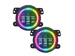 Empire Offroad LED 4-Inch RGB LED Fog Lights (07-24 Jeep Wrangler JK & JL)
