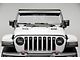 ZRoadz 50-Inch Straight LED Light Bar and Four 3-Inch LED Pod Lights with Front Roof Mounting Brackets (20-24 Jeep Gladiator JT, Excluding Mojave)