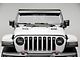 ZRoadz 50-Inch Straight LED Light Bar and Two 3-Inch LED Pod Lights with Front Roof Mounting Brackets (20-24 Jeep Gladiator JT, Excluding Mojave)