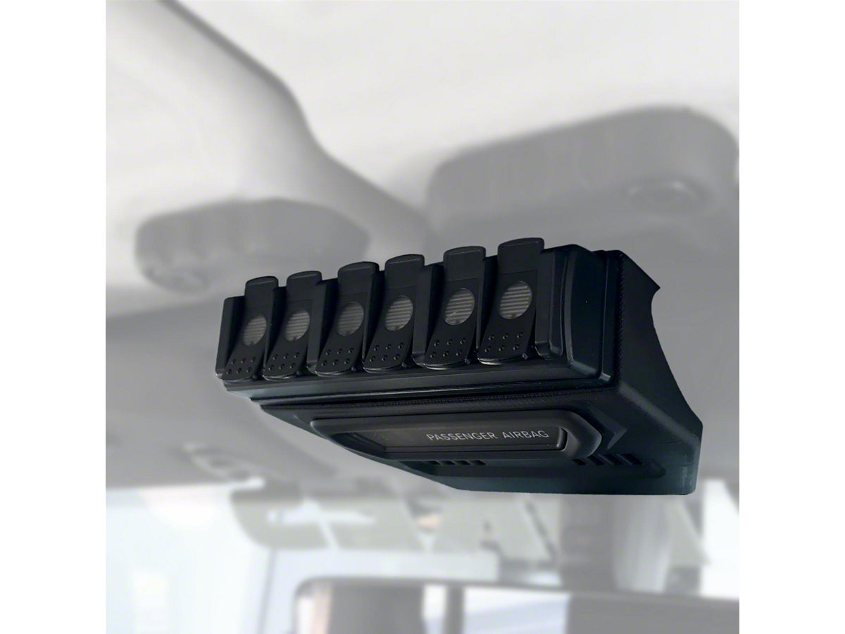 Trigger Wireless Control System Jeep Wrangler 6 Shooter Overhead Remote  Mount 2013-6 (18-23 Jeep Wrangler JL) - Free Shipping
