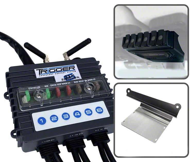 Trigger Wireless Control System Jeep Wrangler 6 Shooter Wireless ...