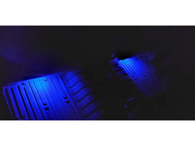 Paragoptics OEM Footwell Ambient Lighting Retrofit Kit; True Blue (18-23 Jeep Wrangler JL)