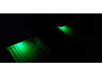 Paragoptics OEM Footwell Ambient Lighting Retrofit Kit; True Green (20-24 Jeep Gladiator JT)