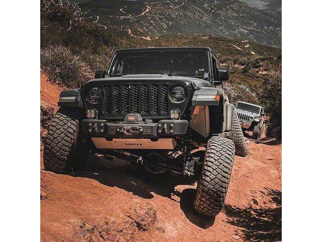 AFN 4x4 Stubby Front Bumper (20-24 Jeep Gladiator JT)