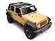 Jeep Licensed by RedRock Mesh Sun Shade with Jeep Logo (07-18 Jeep Wrangler JK)