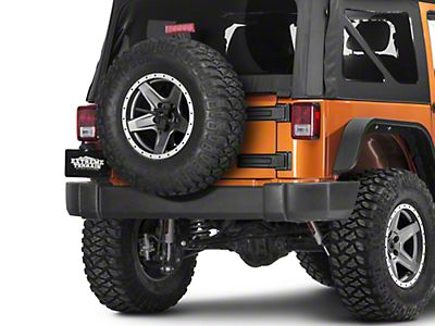 Smittybilt Jeep Wrangler SRC Oversize Tire Carrier 2743 (07-18 Jeep  Wrangler JK)
