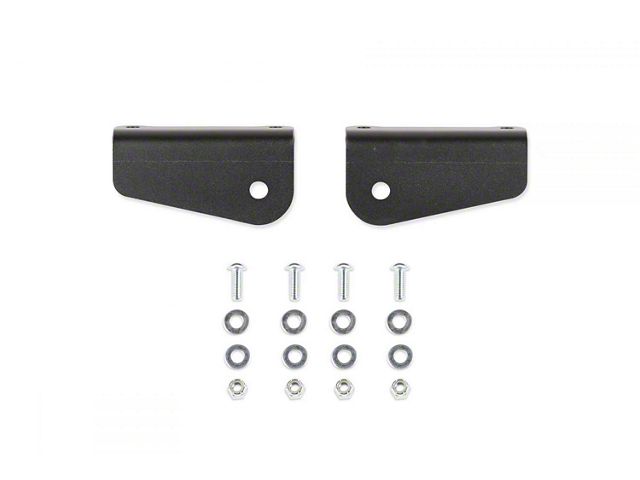Fabtech Antenna Bracket for Fixed Cowl Light Mounts (20-24 Jeep Gladiator JT, Excluding Mojave)