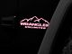 Jeep Licensed by RedRock Mountain Wrangler Unlimited Decal; Pink (87-18 Jeep Wrangler YJ, TJ & JK)