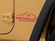Jeep Licensed by RedRock Mountain Wrangler Unlimited Decal; Red (87-18 Jeep Wrangler YJ, TJ & JK)
