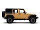 Jeep Licensed by RedRock Mountain Wrangler Unlimited Decal; Red (87-18 Jeep Wrangler YJ, TJ & JK)