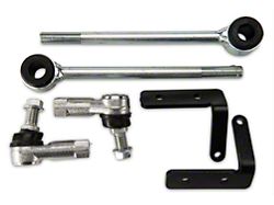 Rough Country Front Sway Bar Disconnects for 2.50-Inch Lift (07-18 Jeep Wrangler JK)