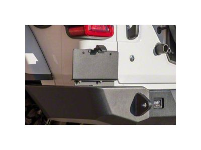 Expedition One Core Series 2 Rear Bumper; Bare Metal (18-24 Jeep Wrangler JL)