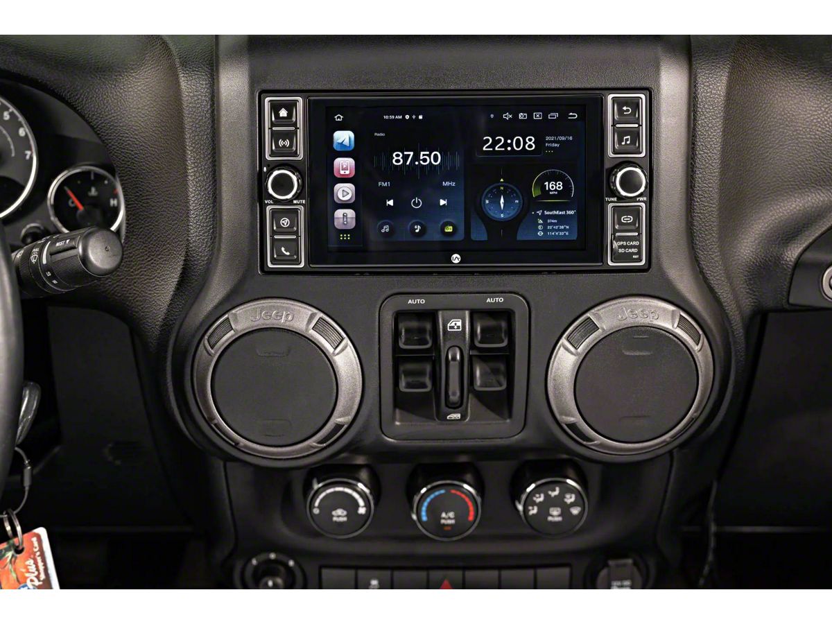 Insane Audio Jeep Wrangler Multimedia and Navigation Head Unit JK4001 (07-18  Jeep Wrangler JK) - Free Shipping