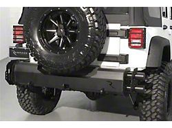 Trailram Rear Bumper; Textured Black (07-18 Jeep Wrangler JK)