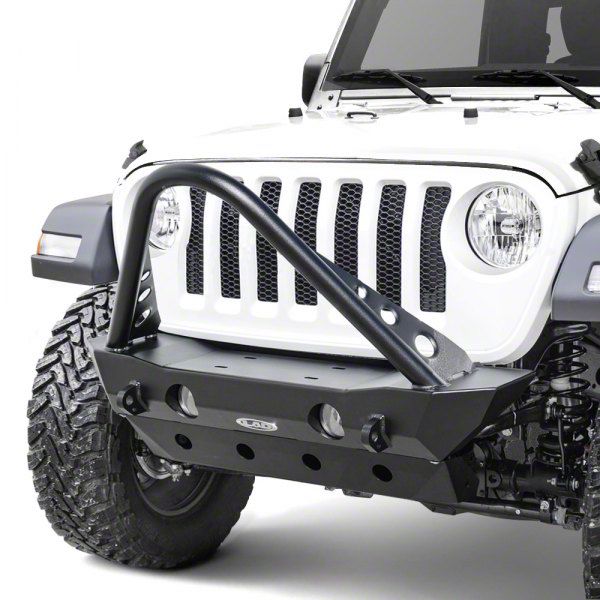 LoD Offroad Jeep Gladiator Destroyer Shorty Front Bumper with Stinger ...