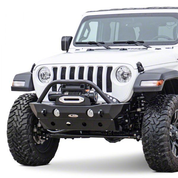 LoD Offroad Jeep Gladiator Destroyer Shorty Front Bumper; Black Texture ...