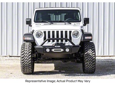 LoD Offroad Signature Series Shorty Front Bumper; Black Texture (20-23 Jeep Gladiator JT)
