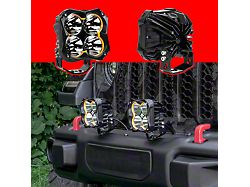 XK Glow 5-Inch Offroad LED Cube Lights; Spot Beam (Universal; Some Adaptation May Be Required)
