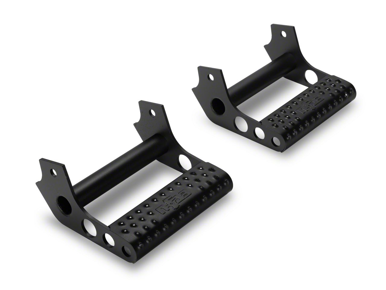 N-Fab Jeep Wrangler RKR Rock Rail Detachable Steps; Textured Black ...