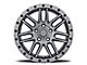 Black Rhino Arches Matte Brushed Gunmetal Wheel; 18x9.5 (07-18 Jeep Wrangler JK)