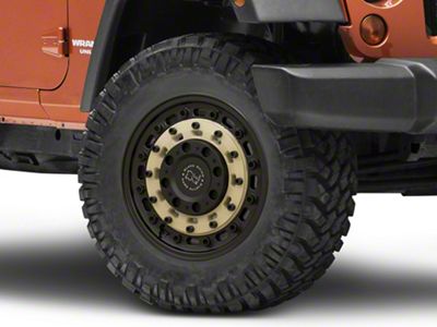 Black Rhino Arsenal Sand On Black Wheel; 18x8 (07-18 Jeep Wrangler JK)