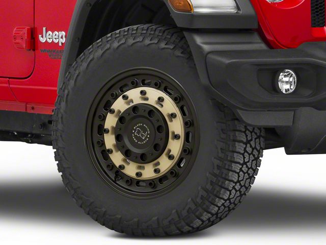 Black Rhino Arsenal Sand On Black Wheel; 18x8 (18-24 Jeep Wrangler JL)