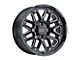 Black Rhino Hollister Gloss Black Milled Wheel; 18x9.5 (07-18 Jeep Wrangler JK)