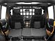 Jeep Licensed by RedRock Rear Seat Cargo Net/Pet Divider with Jeep Logo (07-18 Jeep Wrangler JK 4-Door)