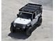 LoD Offroad Destroyer Base Roof Rack; Black Texture (18-24 Jeep Wrangler JL 4-Door, Excluding 4xe & Rubicon 392)