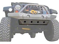 LoD Offroad Destroyer Front Bumper Skid Plate; Black (07-18 Jeep Wrangler JK)