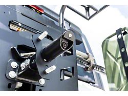 LoD Offroad Rear View Camera Relocation Kit; Black (18-23 Jeep Wrangler JL)