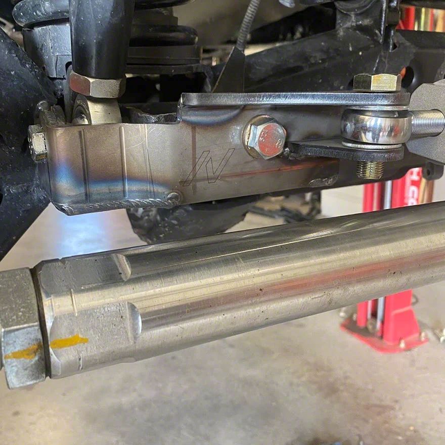 Next Venture Motorsports Axle Mount Hydro Assist Steering; Textured Black (18-23 Jeep Wrangler JL)