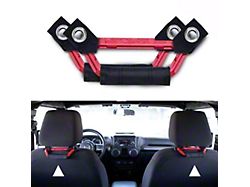 GPCA GP Back Grip LITE Headrest Grab Handles; Red (Universal; Some Adaptation May Be Required)