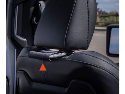 GPCA GP-Back Grip Headrest Grab Handles; Firecracker Red (Universal; Some Adaptation May Be Required)