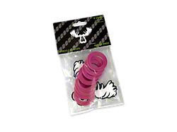 Moose Knuckle Offroad Rattle Rings Shackle Washers; Pretty Pink