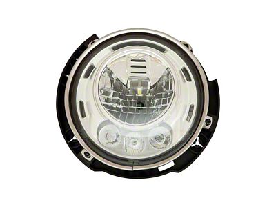 CAPA Replacement LED Headlight; Passenger Side (07-18 Jeep Wrangler JK)