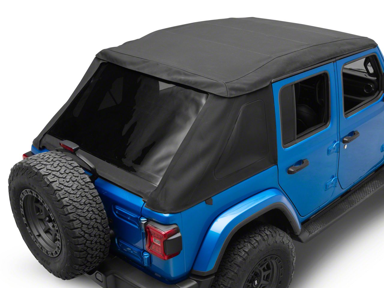 Mastertop Jeep Wrangler Complete Fastback Top Mastertwill 15501624 18 24 Jeep Wrangler Jl 4