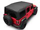 MasterTop Complete Soft Top; Black Diamond (18-24 Jeep Wrangler JL 4-Door)