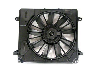 Replacement Dual Radiator and Condenser Fan Assembly (07-09 Jeep Wrangler JK)